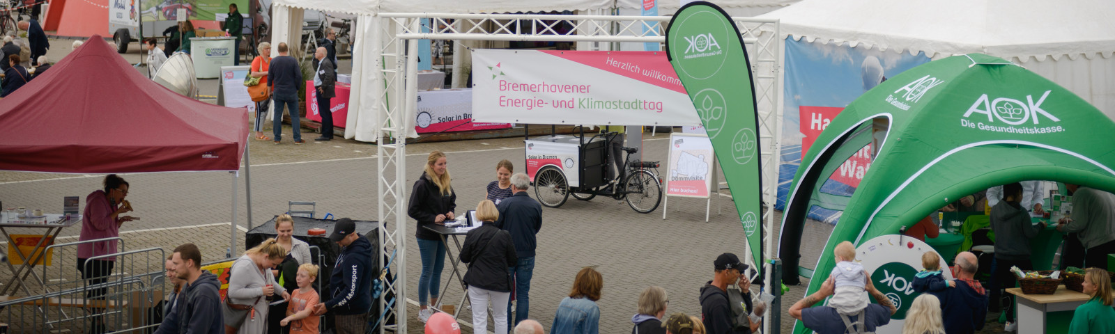 Übersicht Veranstaltungsgelände des Energie- und Klimastadttags in Bremerhaven